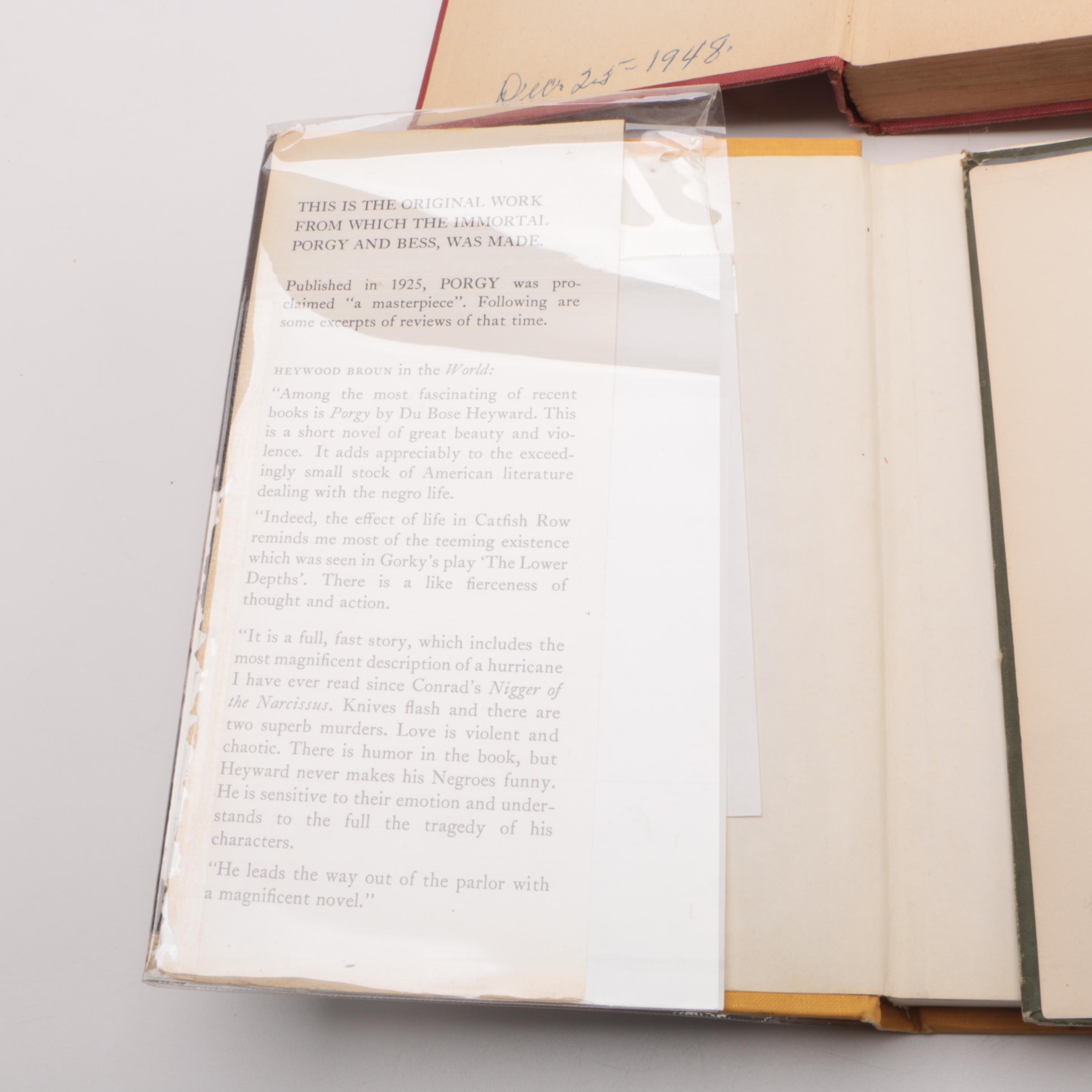 Vintage Books Including "Uncle Remus" Stories