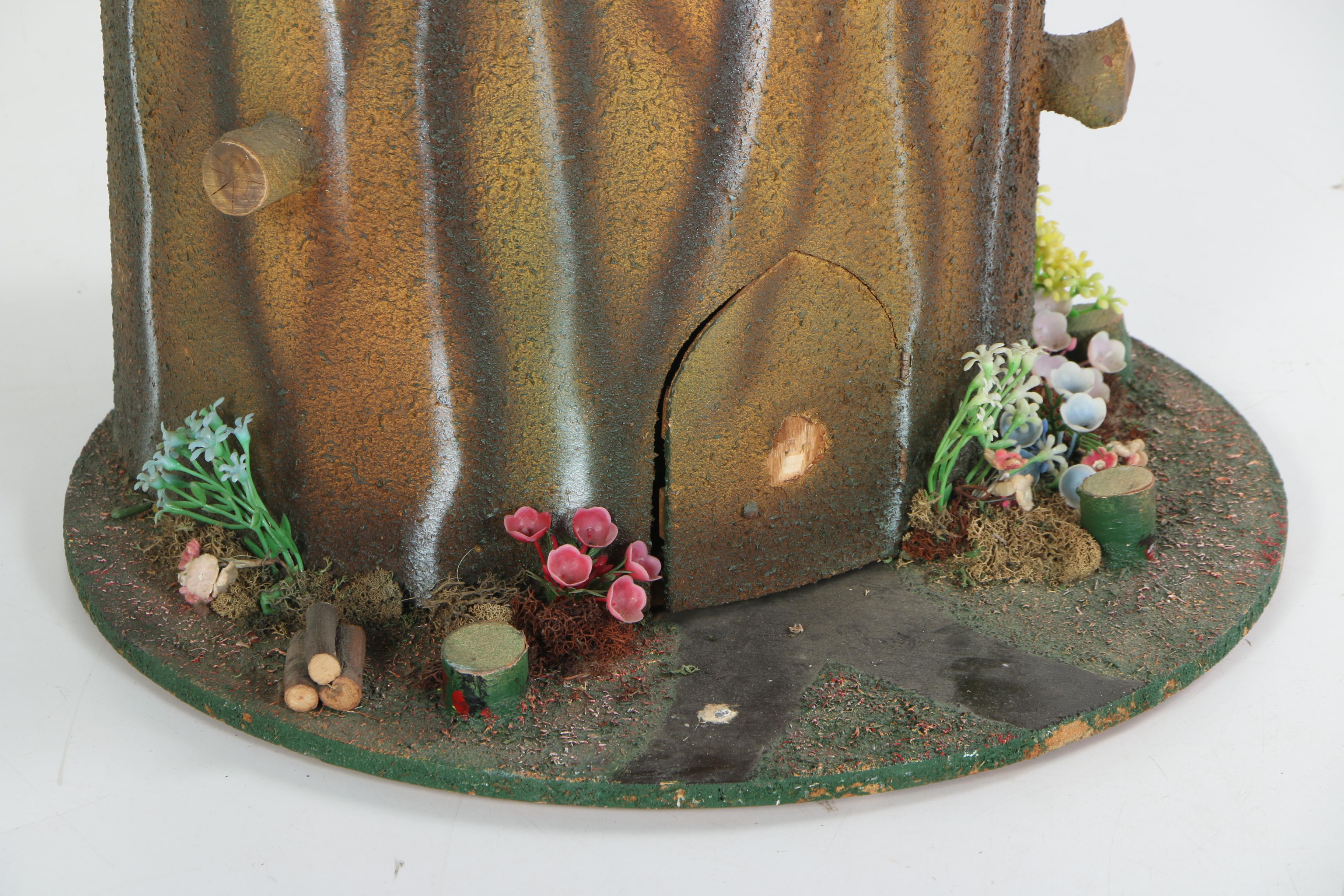 1960s F.A.O. Schwartz Forest Tree House Dollhouse