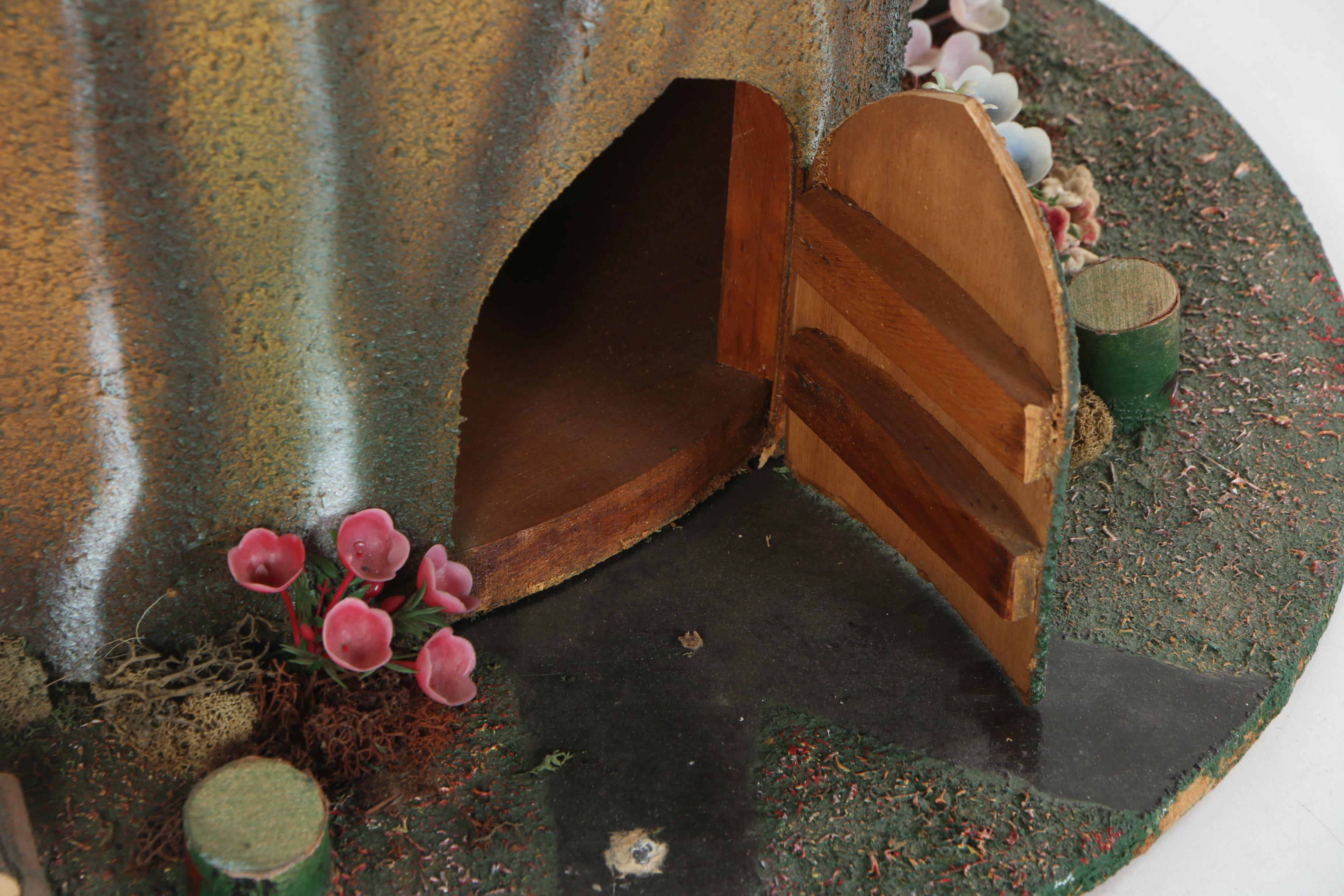 1960s F.A.O. Schwartz Forest Tree House Dollhouse