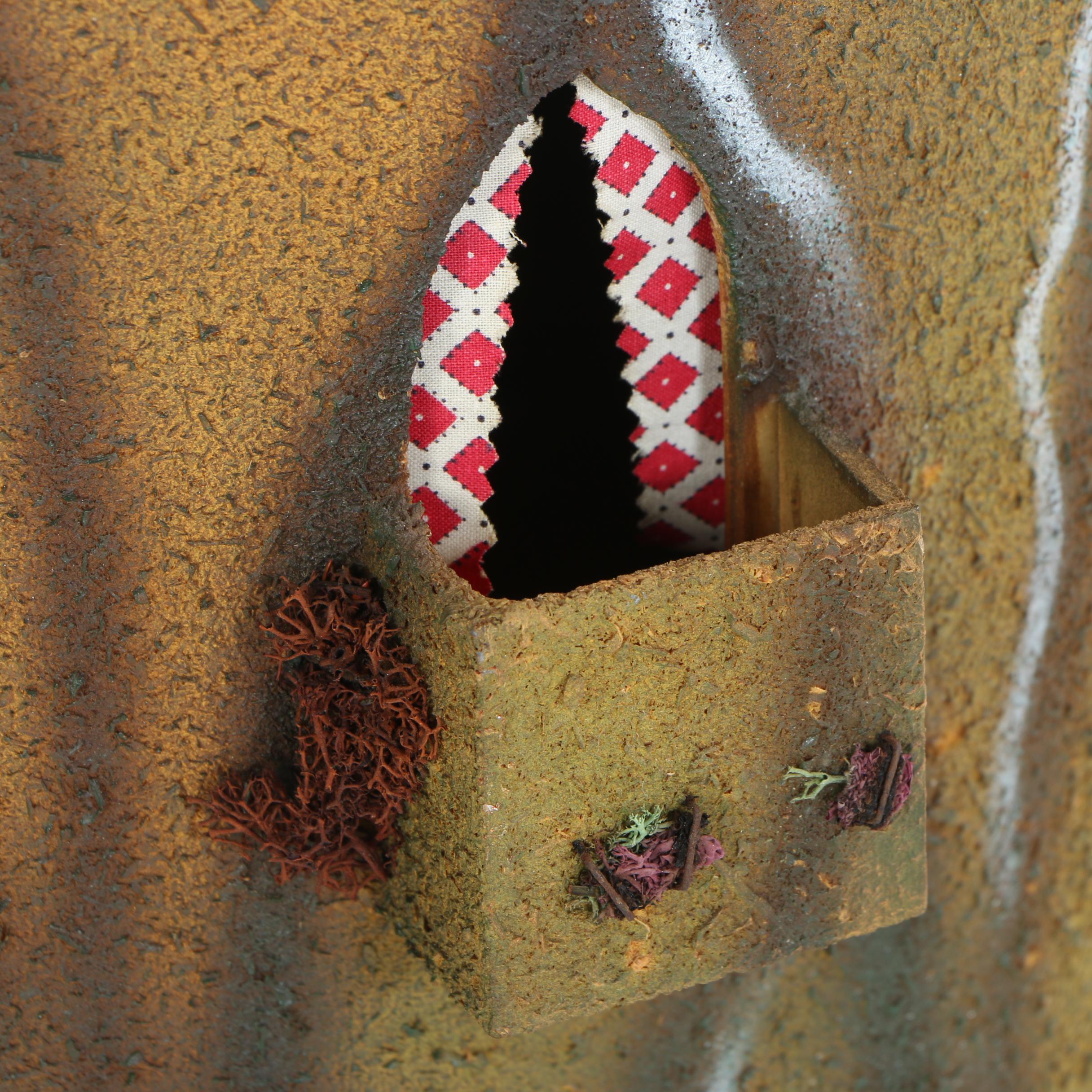 1960s F.A.O. Schwartz Forest Tree House Dollhouse