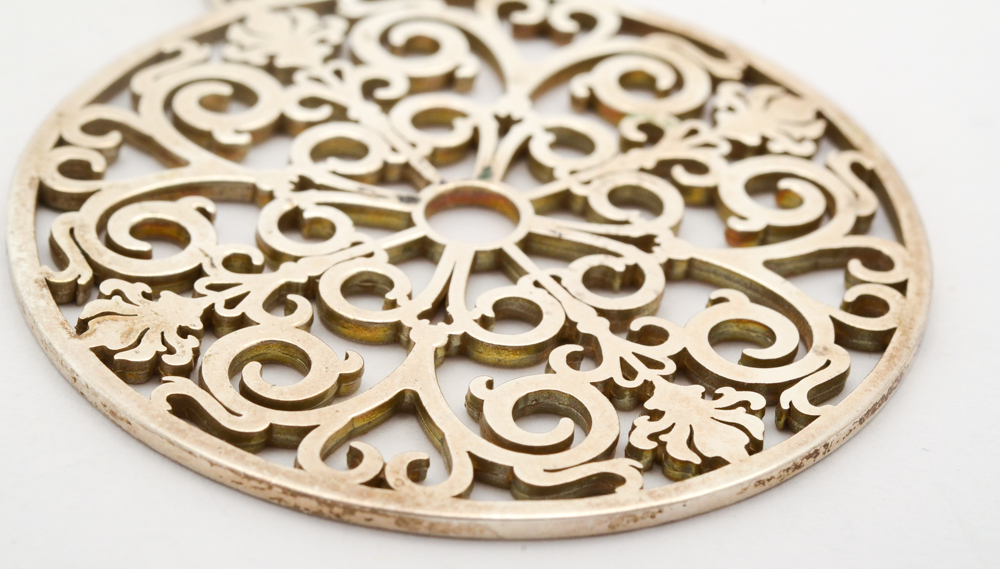 Tiffany & Co. Sterling Silver Enchant Collection Pendant Necklace