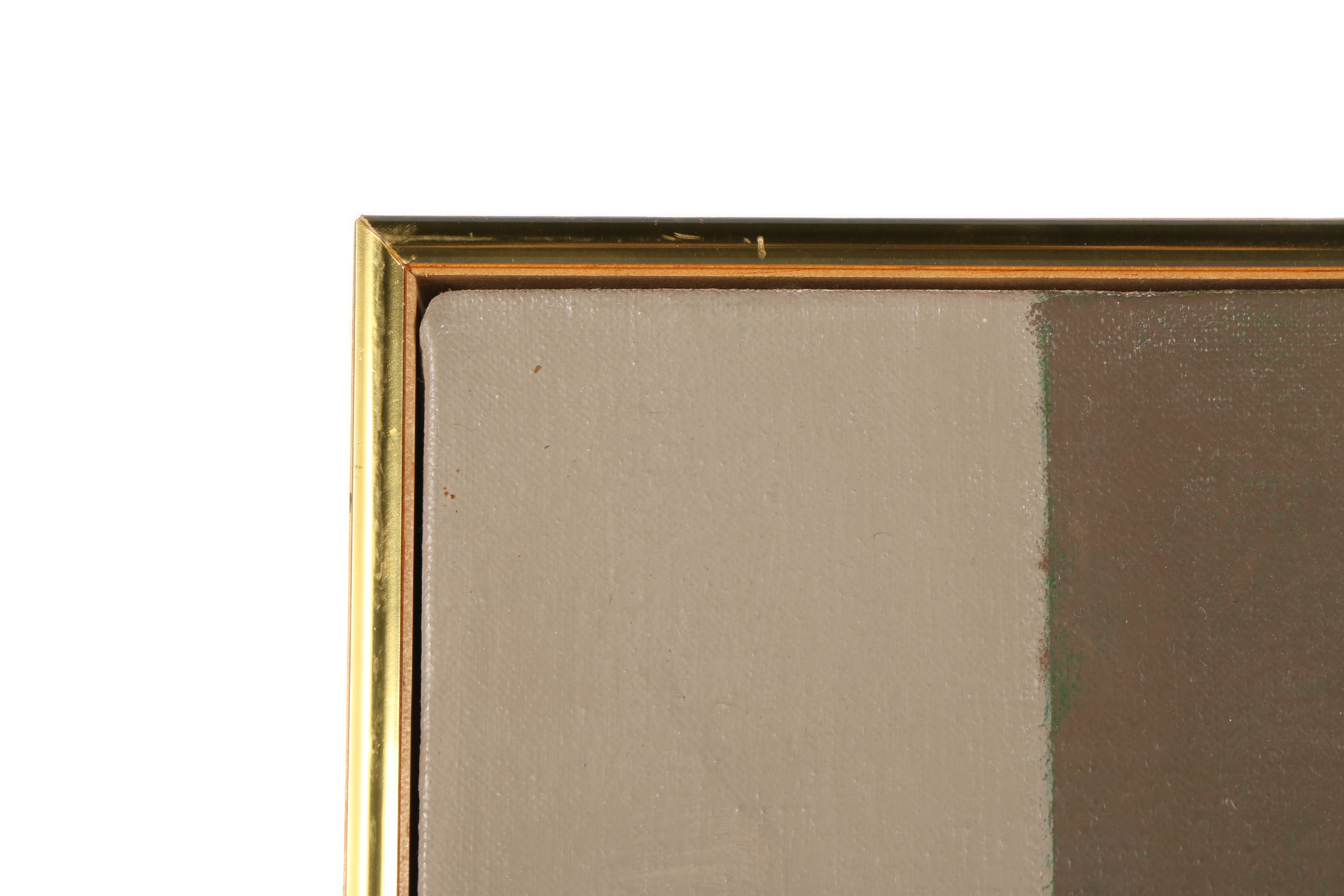 Jens Plum 1989 Oil Painting on Canvas of Interior with Still Life