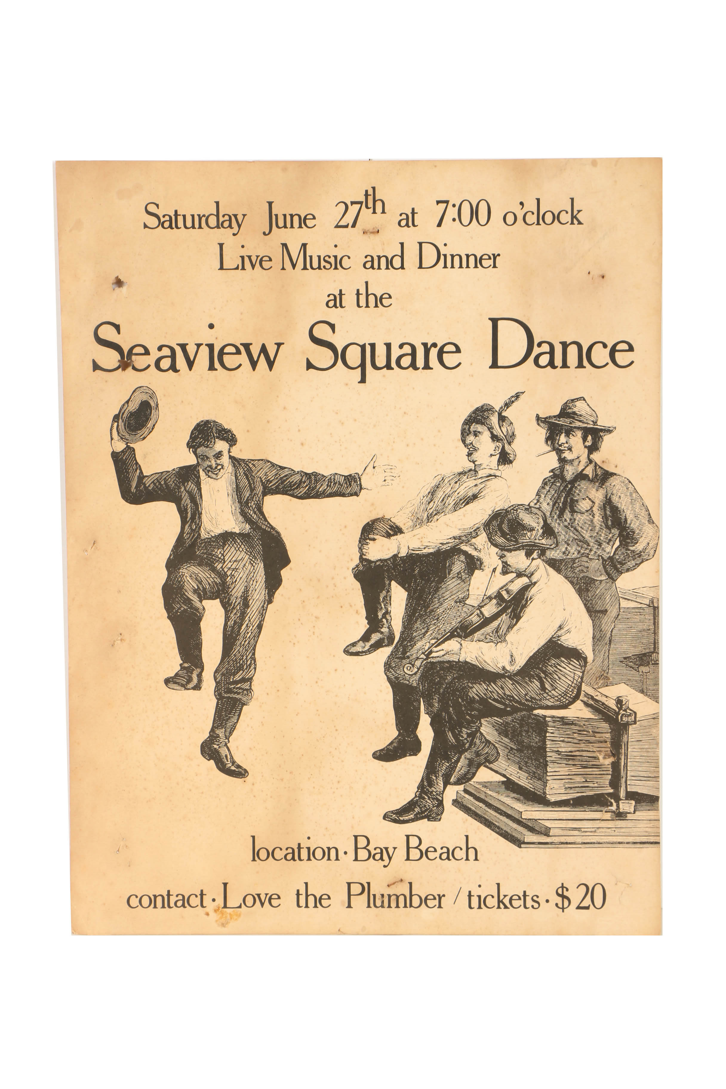 Vintage Hand-Colored Lithographs Featuring School Posters