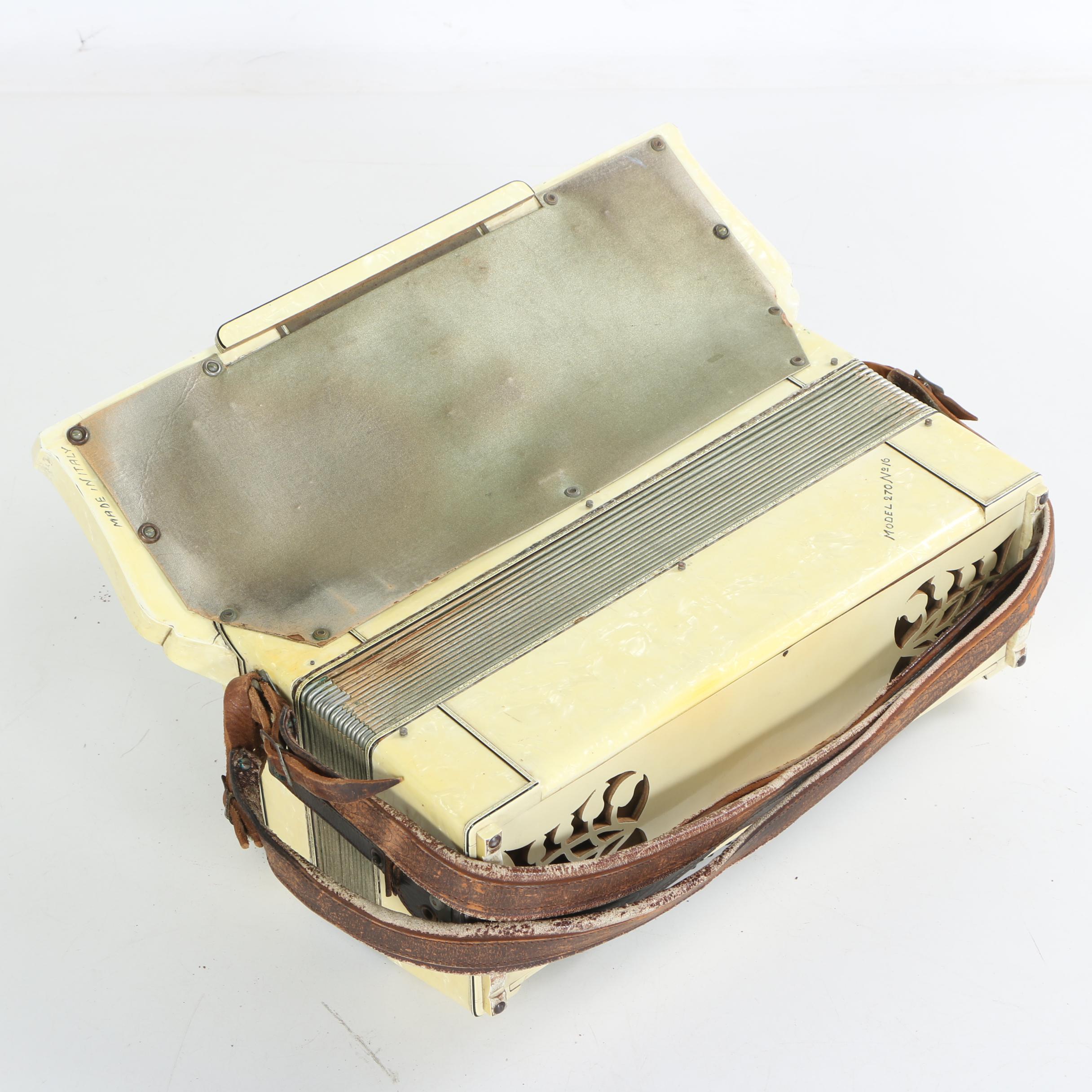 Vintage E. Arturo Piano-Style Accordion and Case