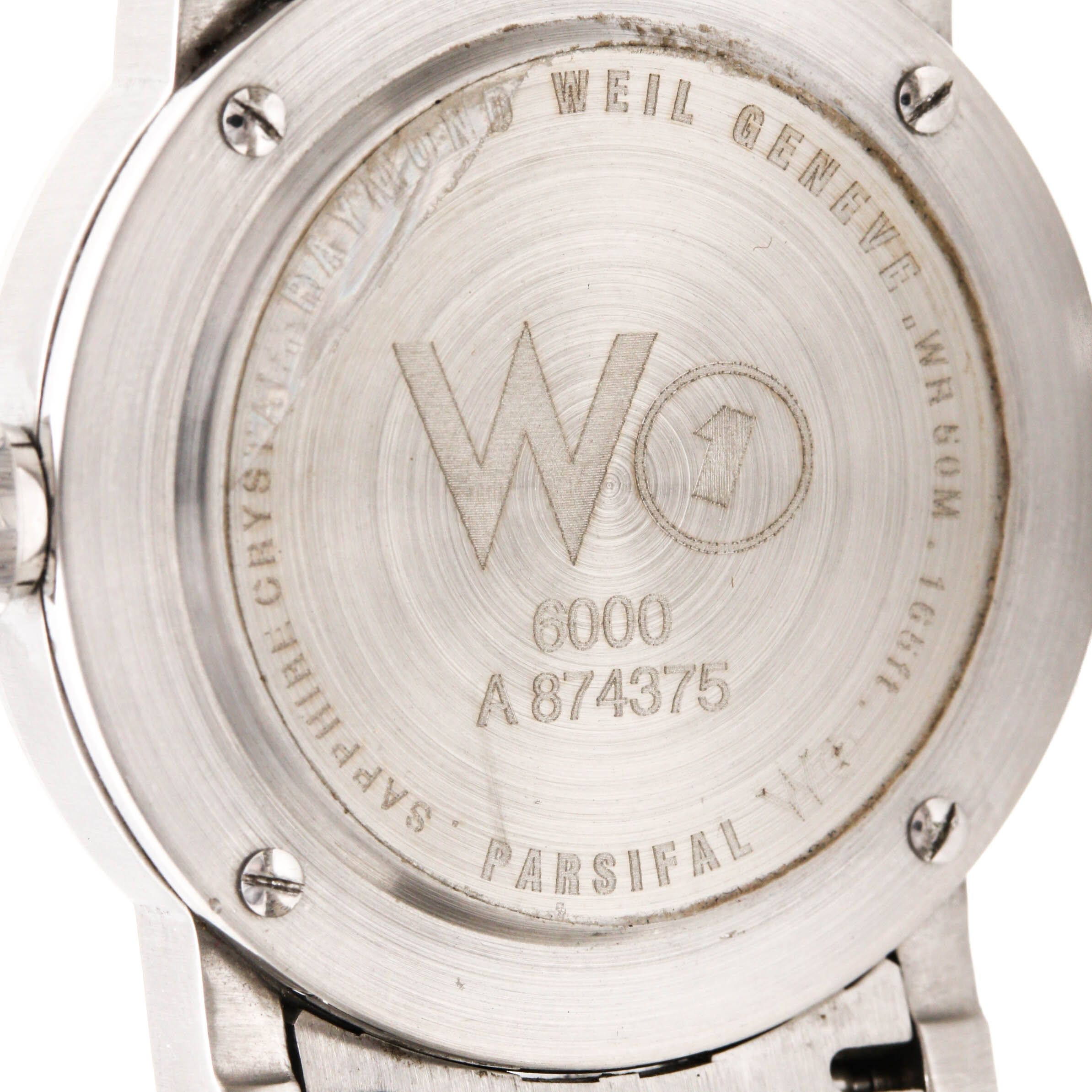 Raymond Weil W1 Stainless Steel Watch