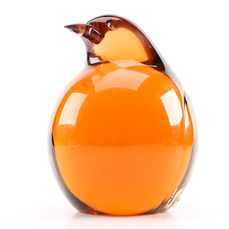 Murano Glass Bird Paperweight