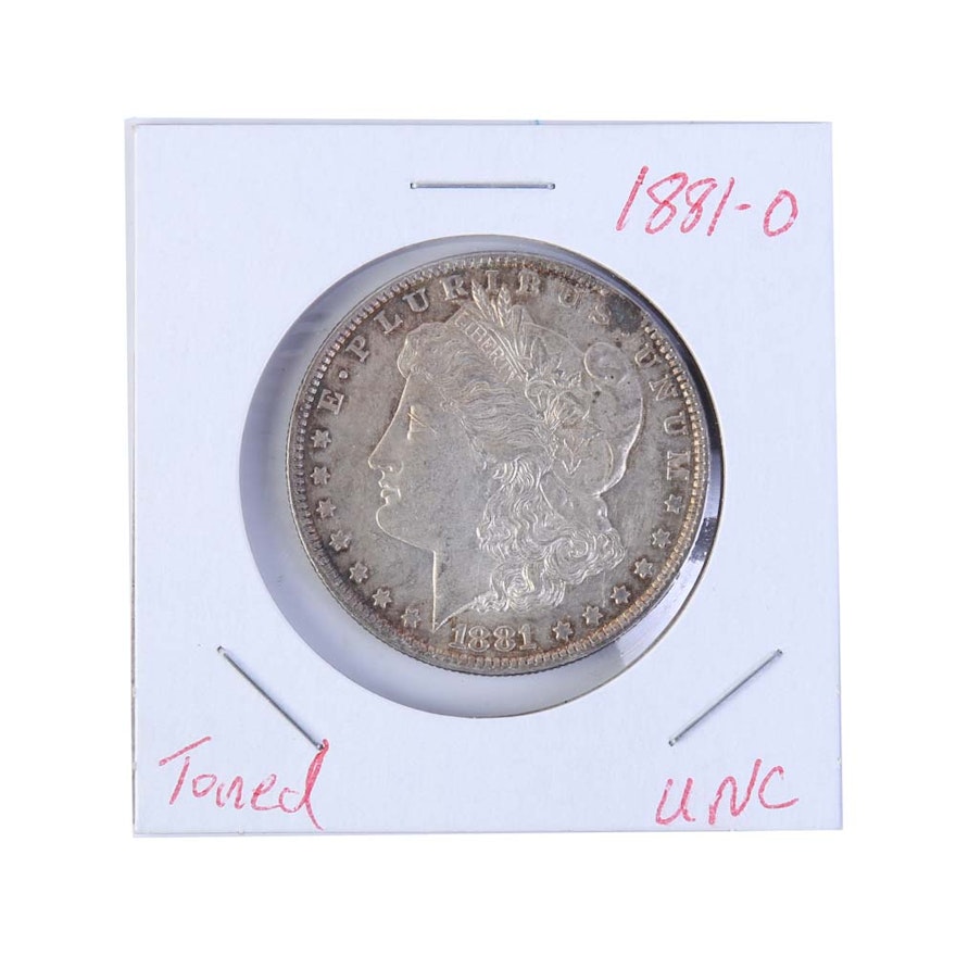 1881-O Morgan Silver Dollar