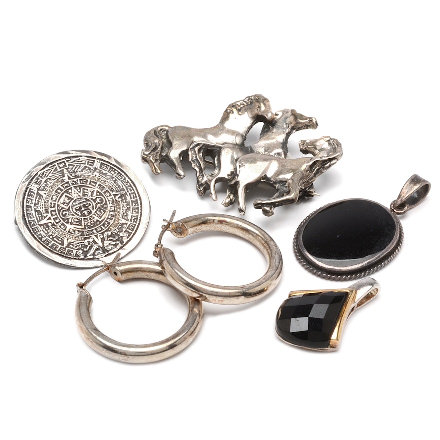 Vintage Sterling Silver Jewelry Assortment