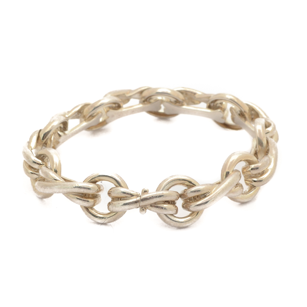 Paloma Picasso for Tiffany & Co. Sterling "XO" Link Bracelet