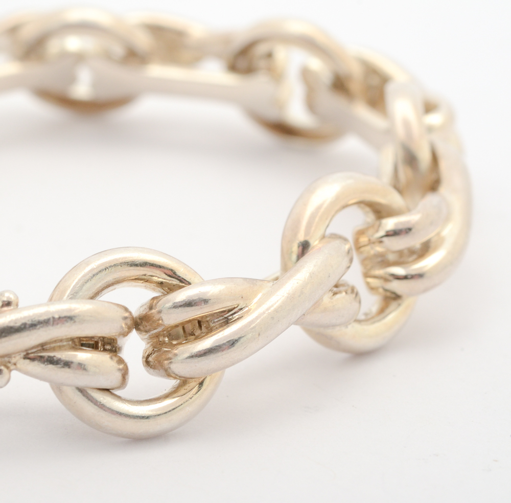 Paloma Picasso for Tiffany & Co. Sterling "XO" Link Bracelet