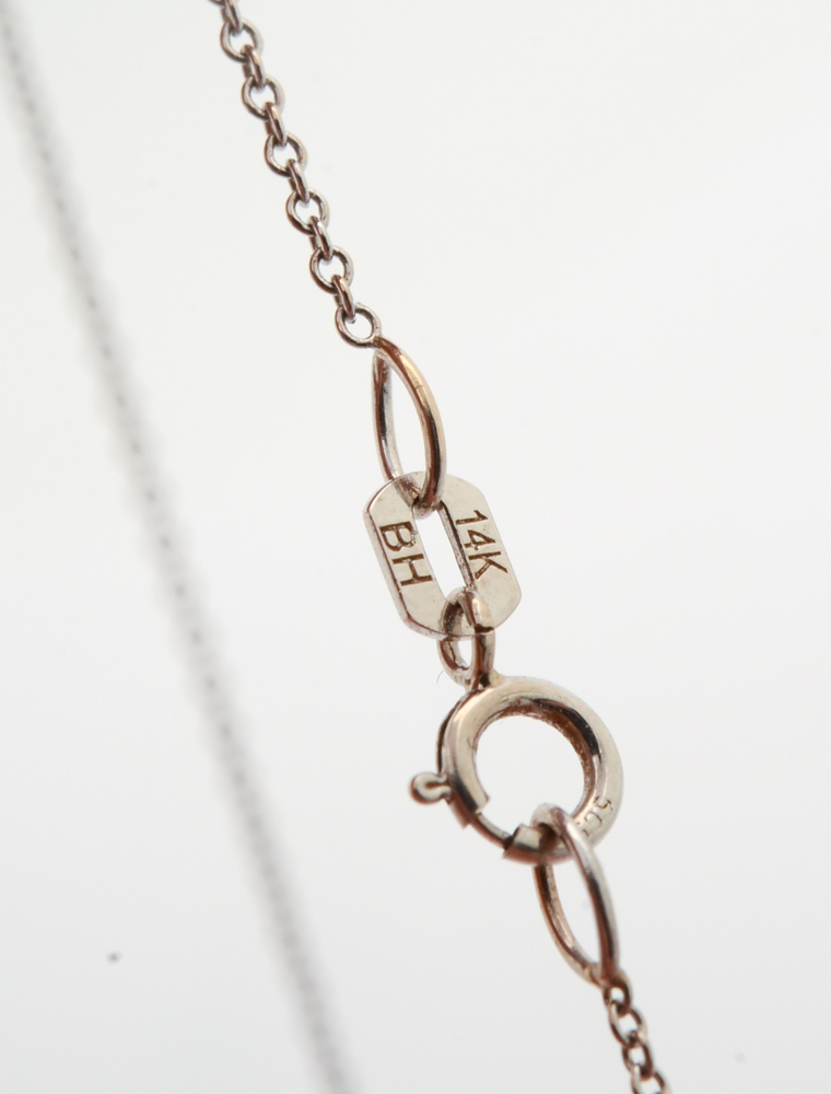 EFFY 14K White Gold Multi-Circle Journey Pendant Necklace