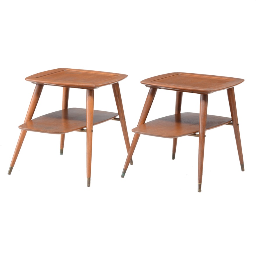 Mid Century Modern End Tables