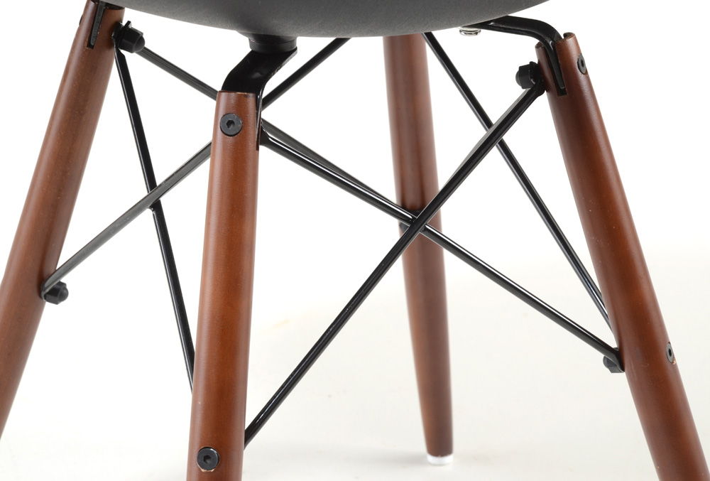 Set of Four Modern Eames Style Shell Chairs