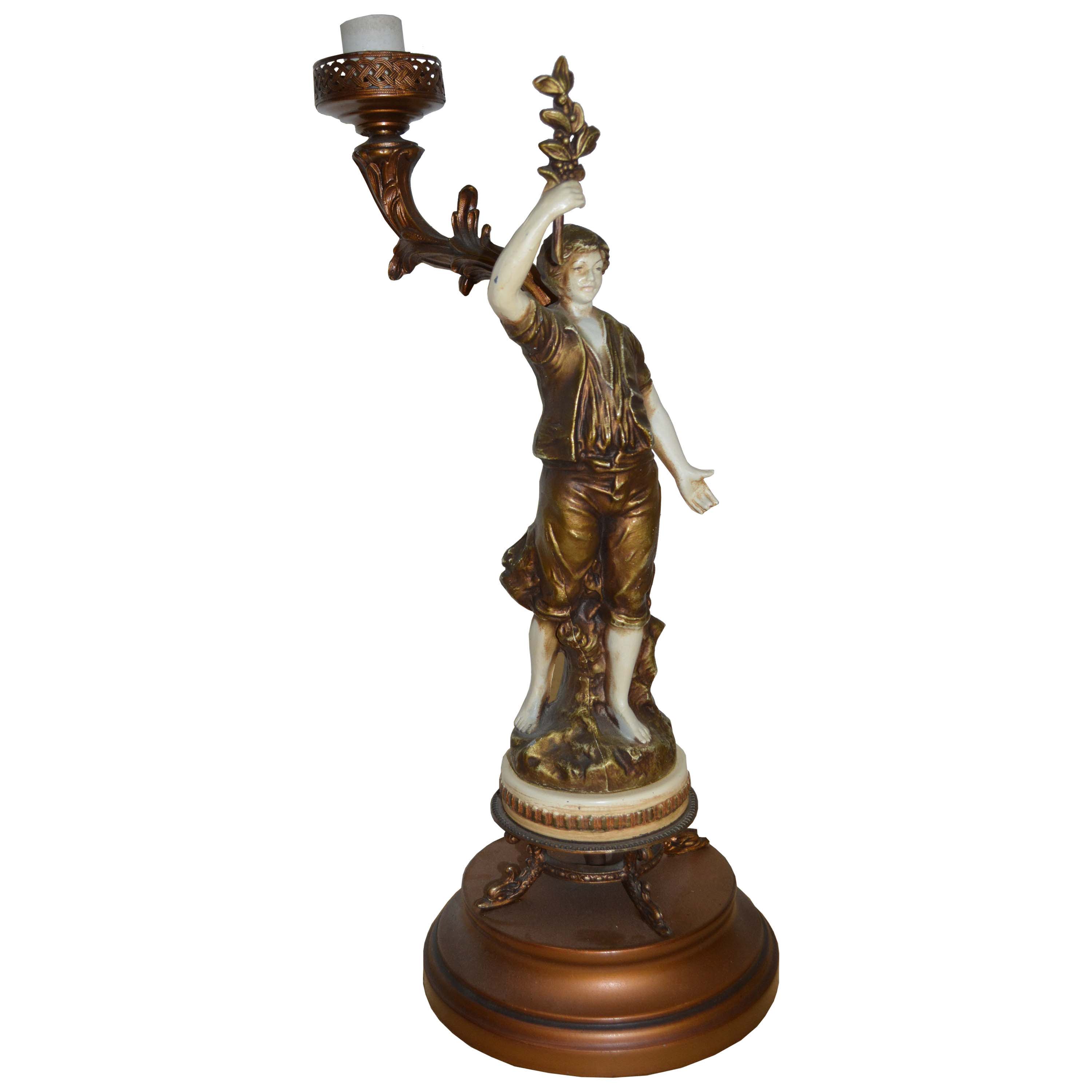 Vintage Figural Table Lamp