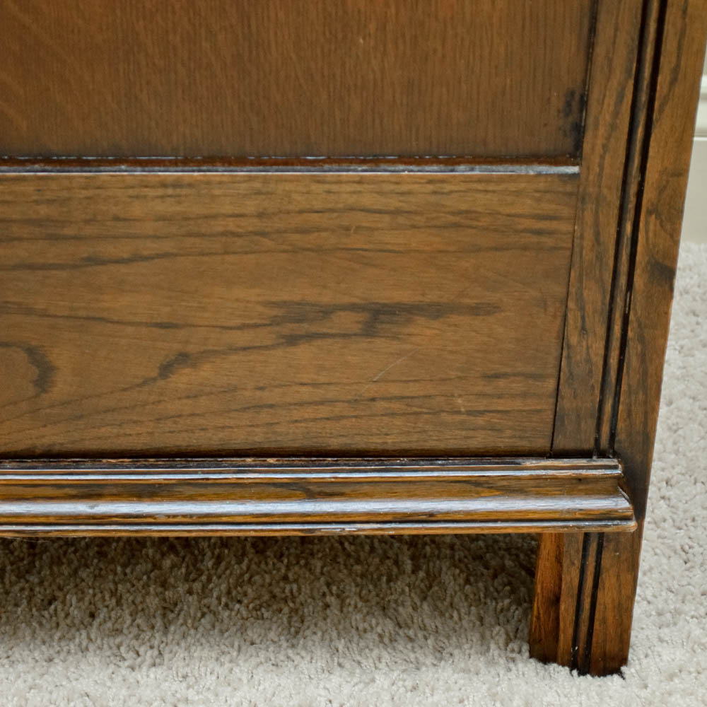 Vintage Art Deco Style Cherry Wardrobe