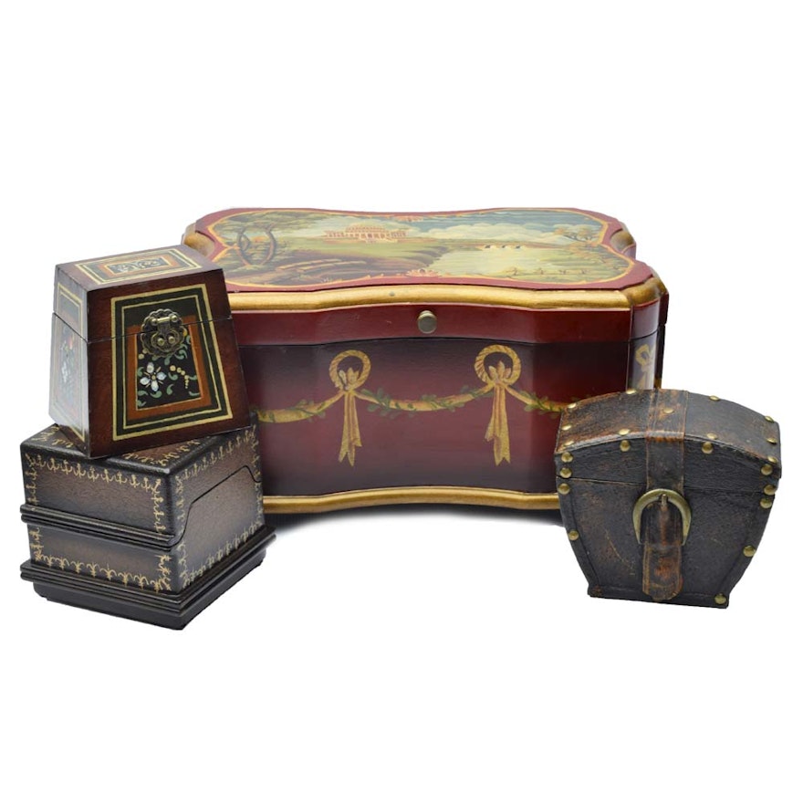 Petite Chest and Trinket Boxes