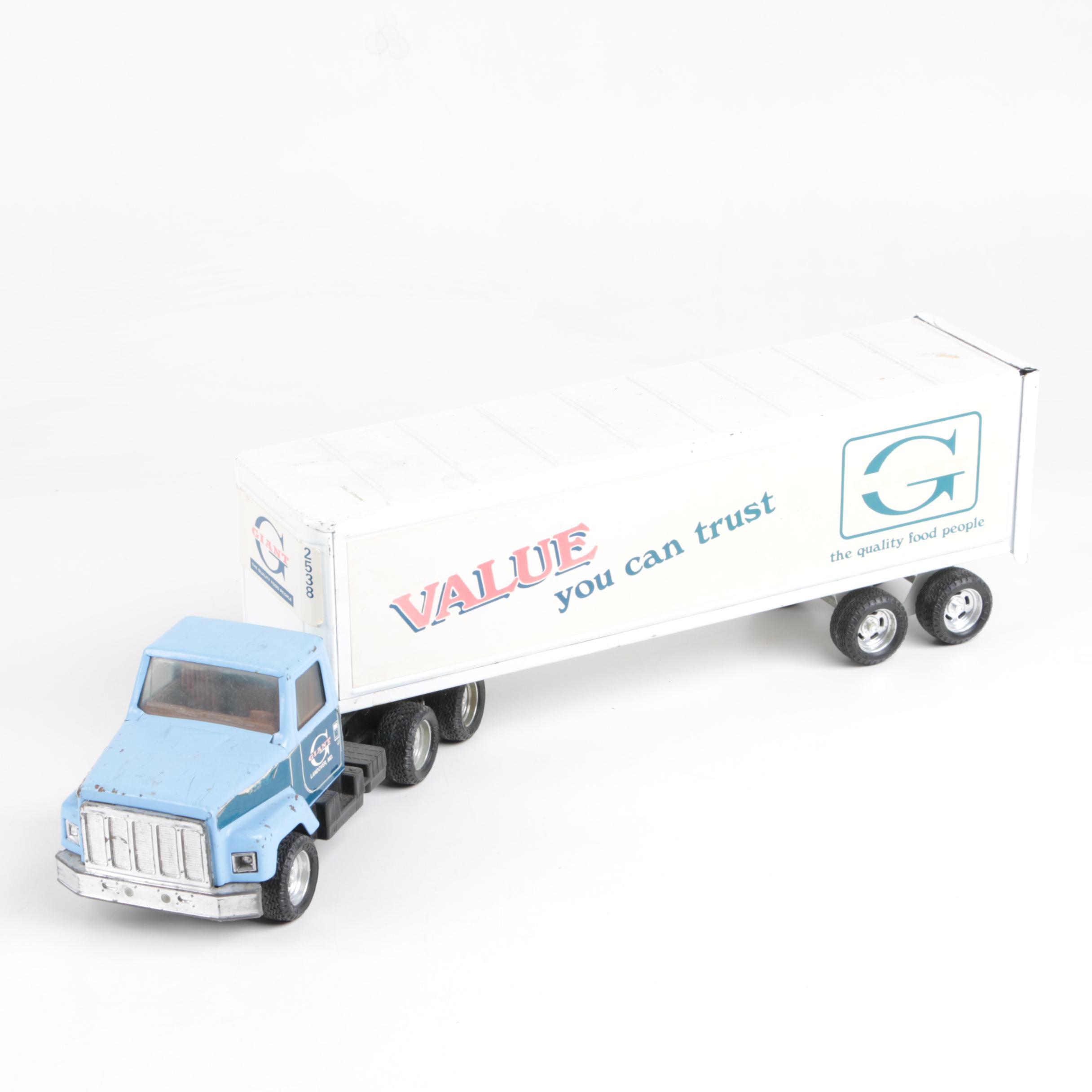 Giant Supermarket Die-Cast Tractor Trailer
