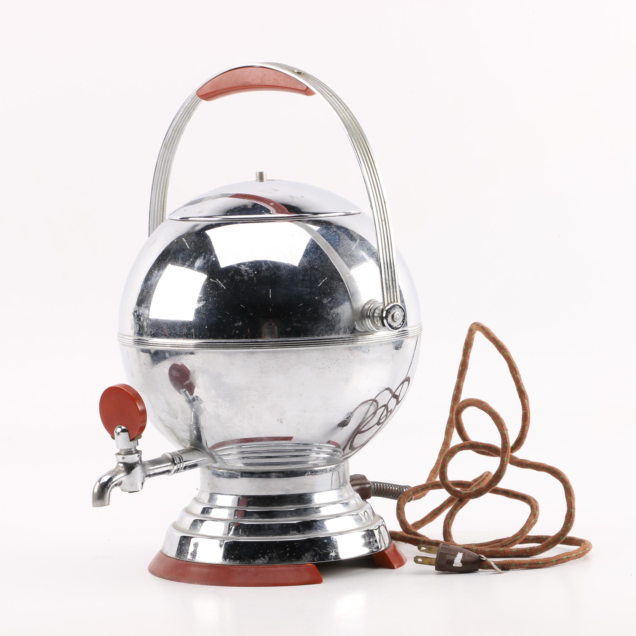 Art Deco Manning Bowman Coffee Dispenser