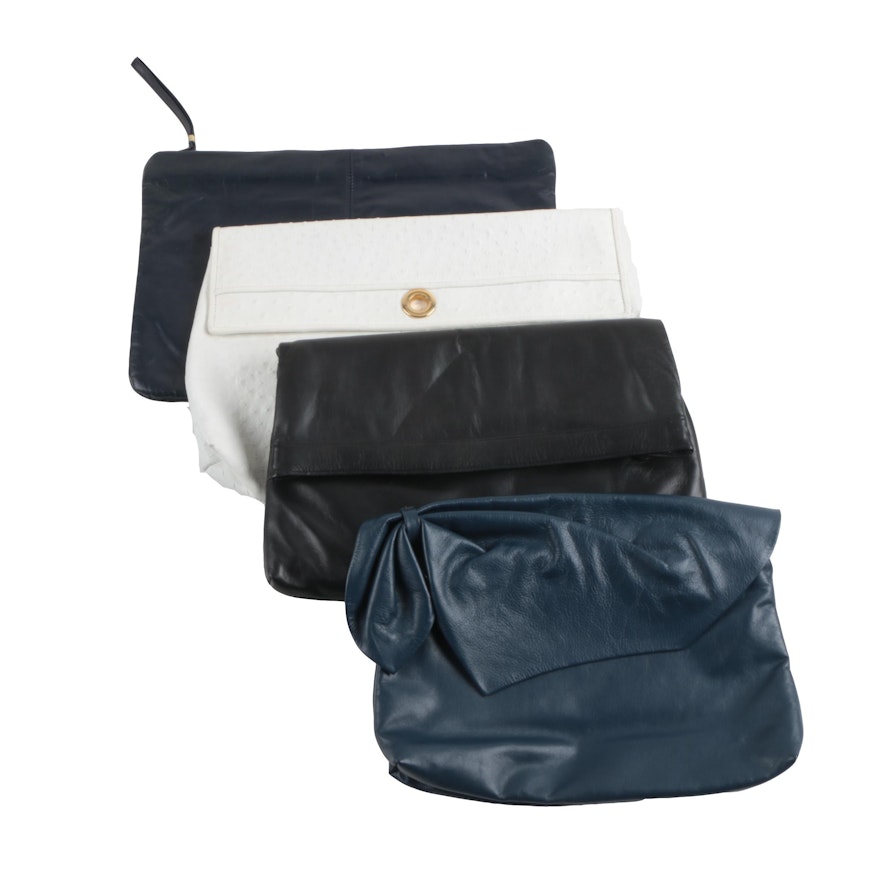 Leather Clutch Handbags