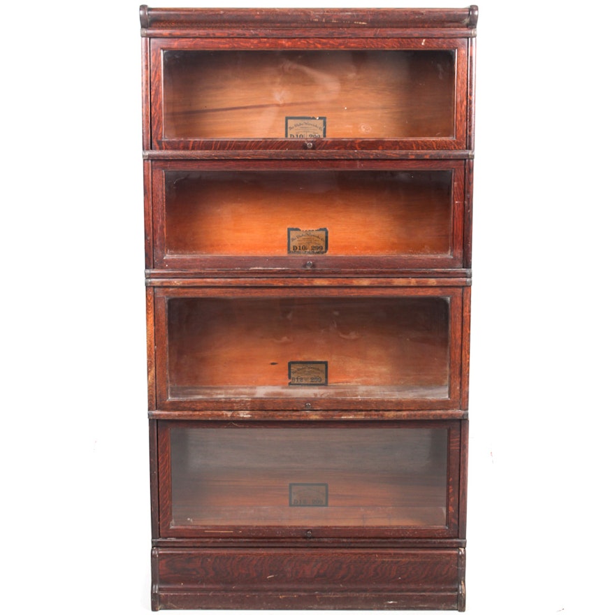 Vintage Barrister Bookcase by the Globe-Wernicke Co.