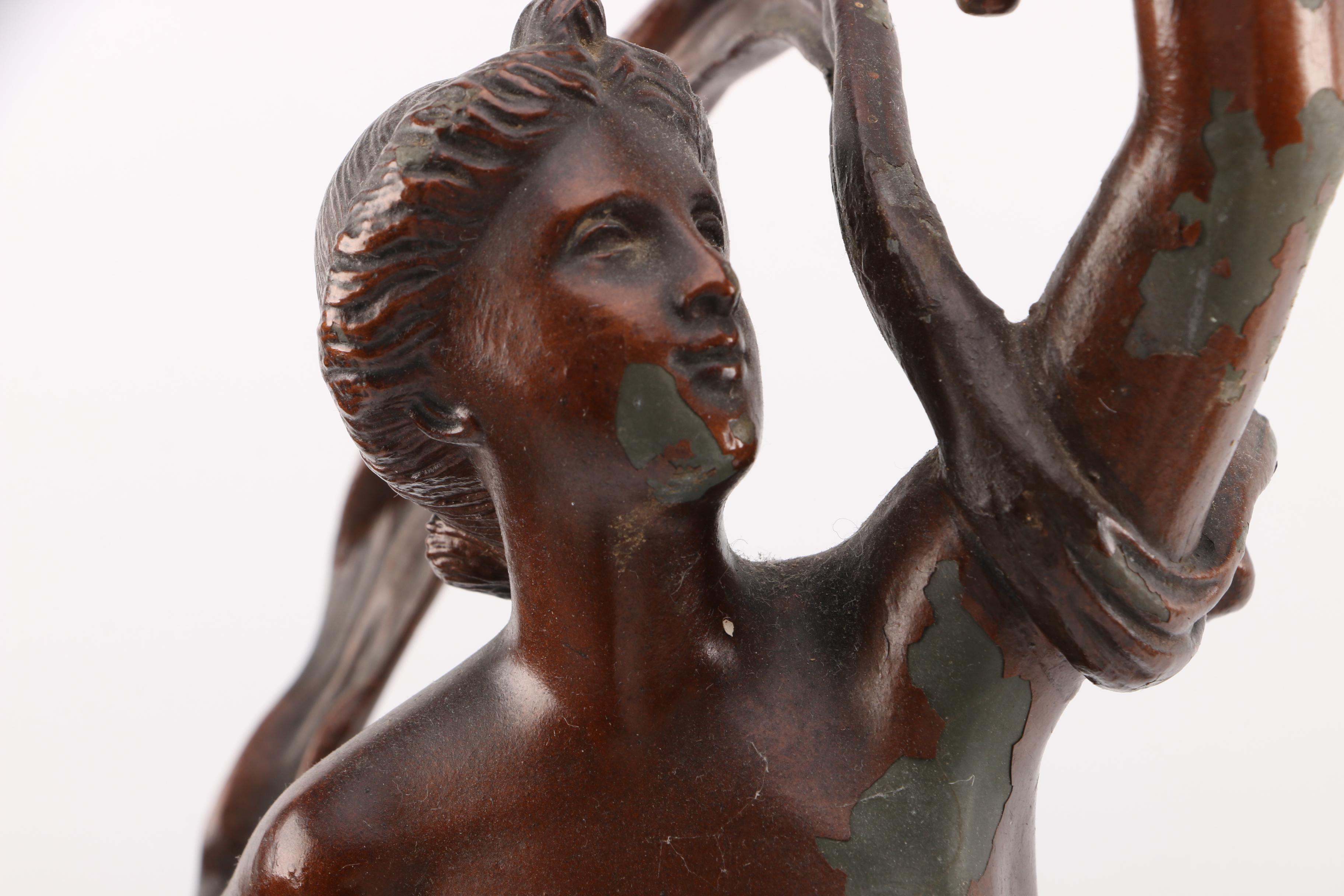 Mercury and Fortuna Bronze Sculptures after Jean de Bologna