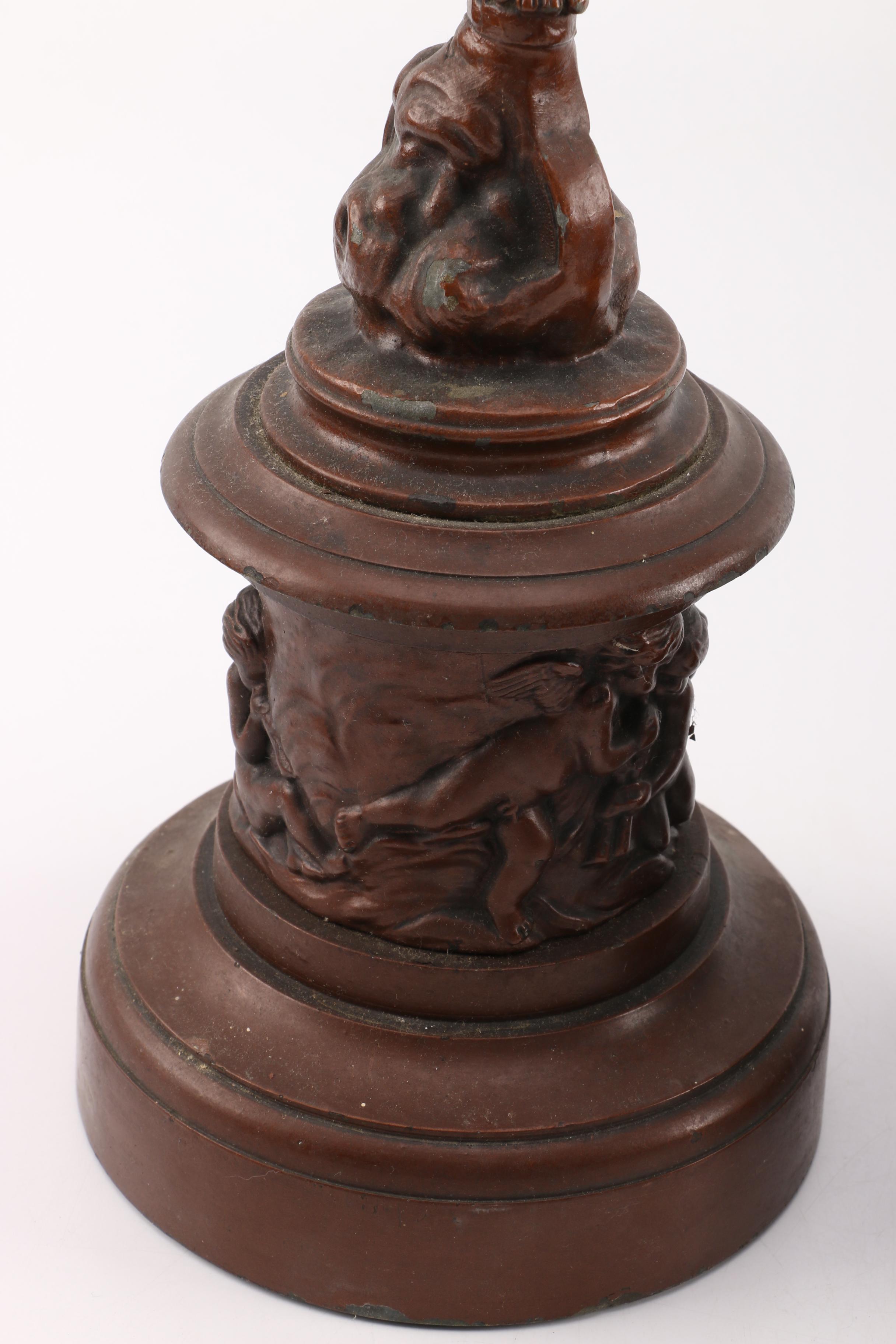 Mercury and Fortuna Bronze Sculptures after Jean de Bologna