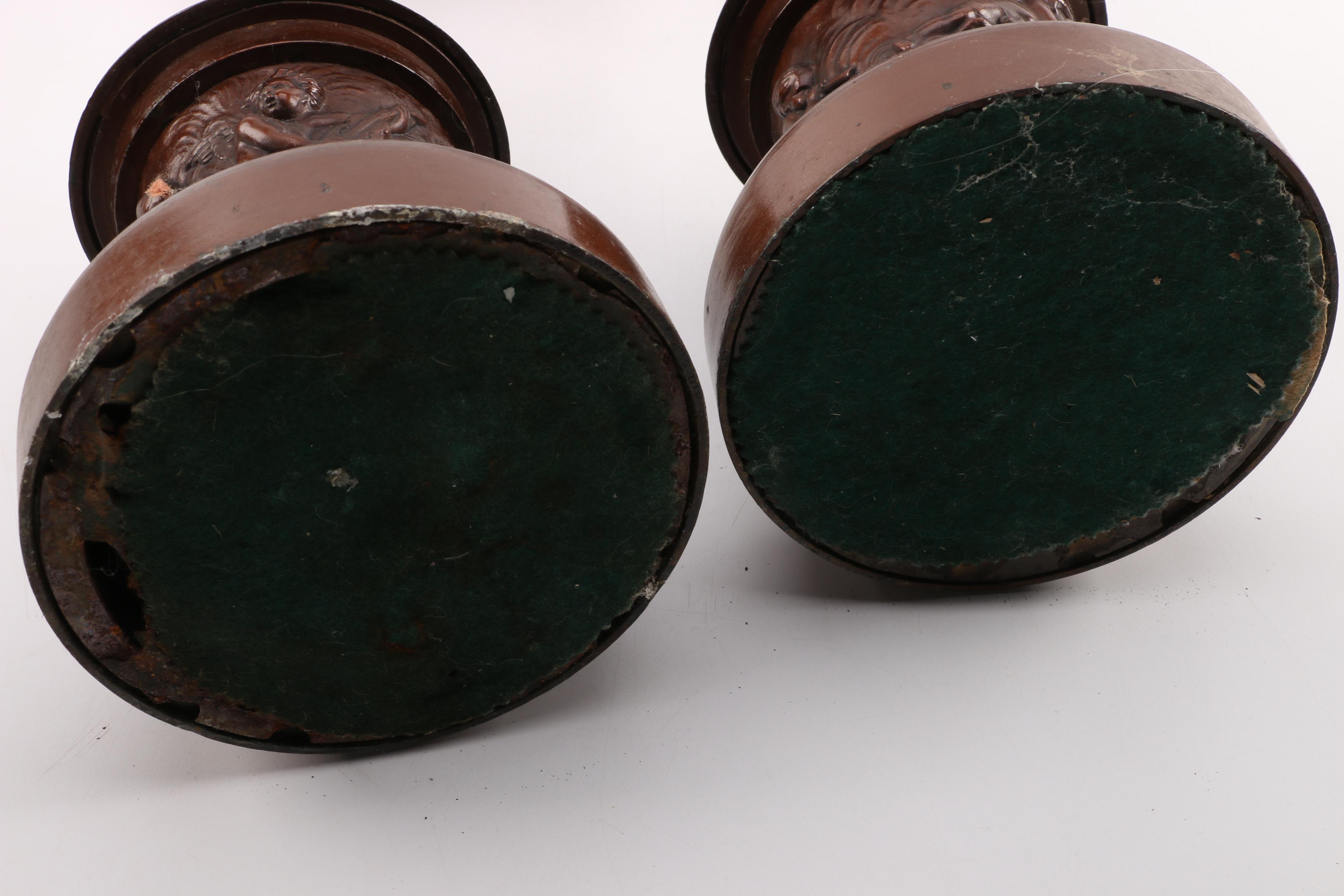 Mercury and Fortuna Bronze Sculptures after Jean de Bologna