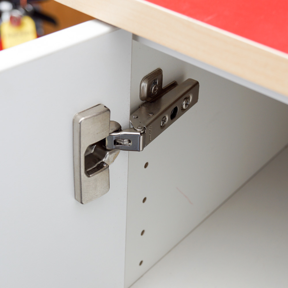 Mid Century Modern Style Melamine Cabinet