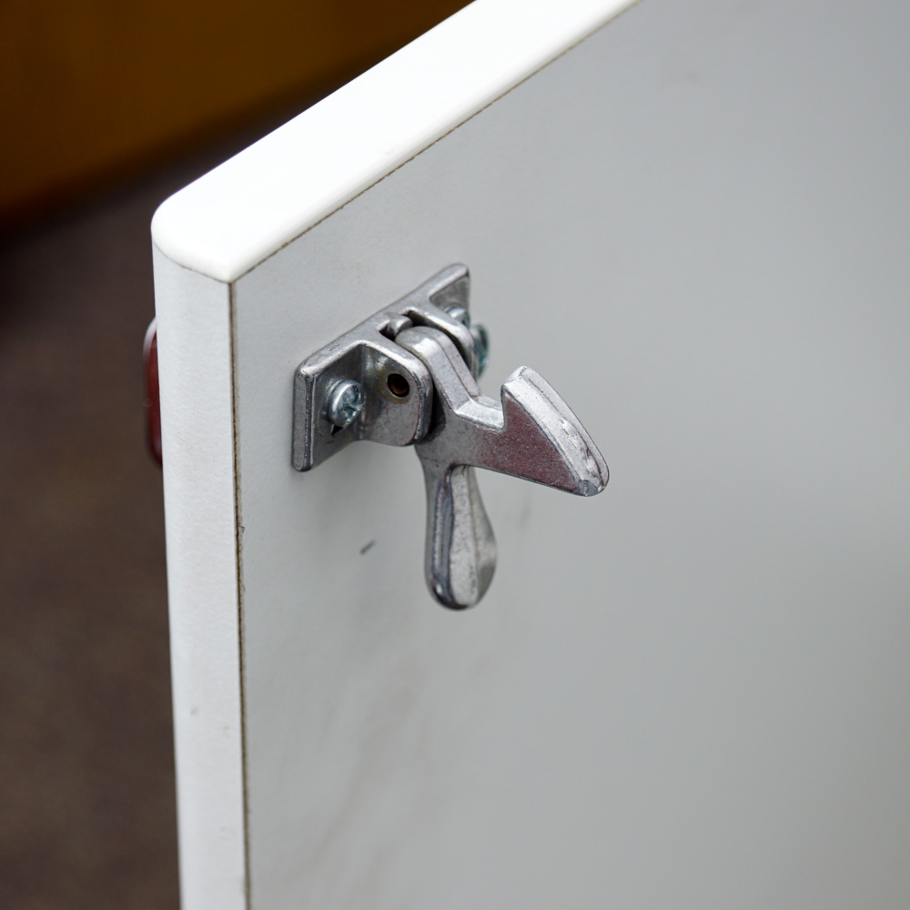 Mid Century Modern Style Melamine Cabinet