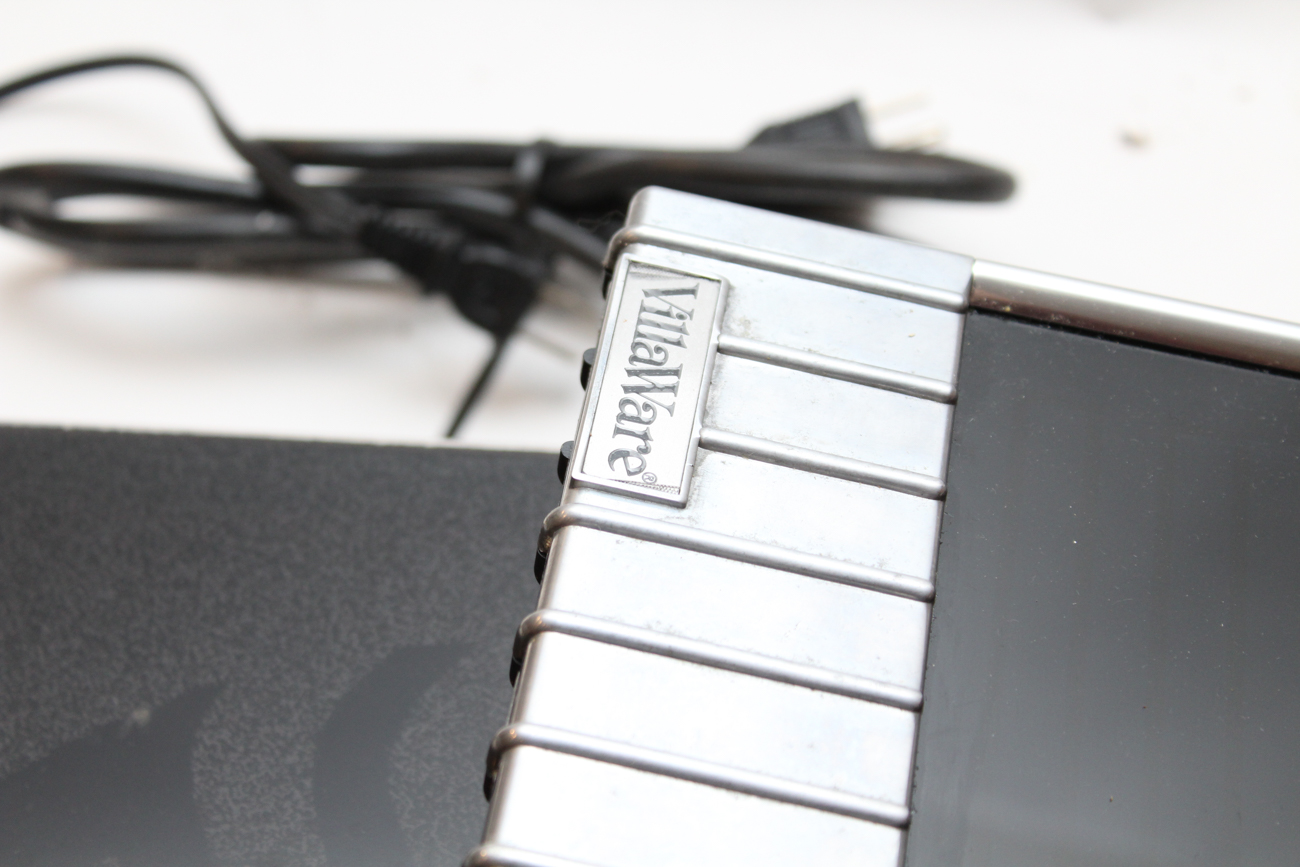 Cooktek Induction Range and Villaware Warming Plate