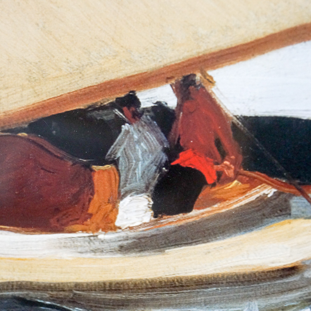 Framed Poster Print after Edward Hopper's "Sailing"