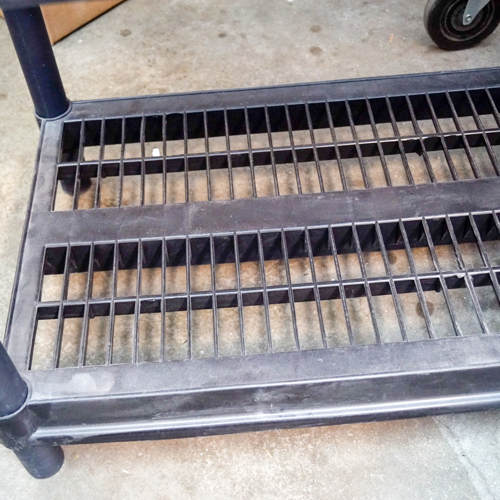 Collapsible Plastic Shelves