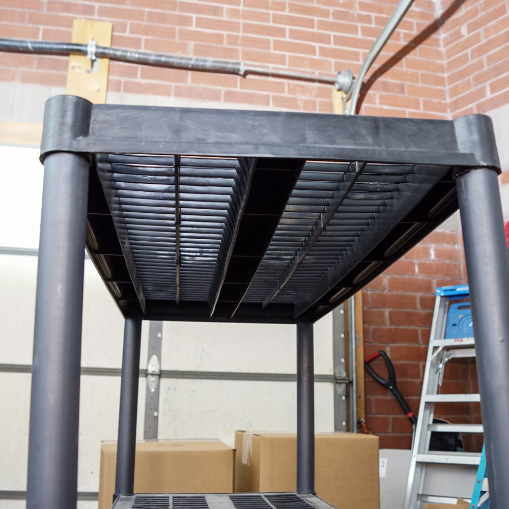 Collapsible Plastic Shelves