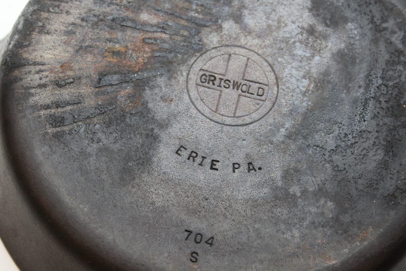 Wapak, Griswold, and Wagner Cast Iron Cookware With Glass