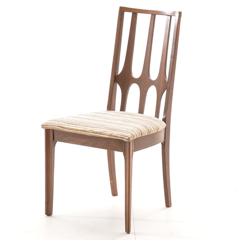 Mid Century Modern Broyhill "Brasilia" Dining Table and Six Chairs