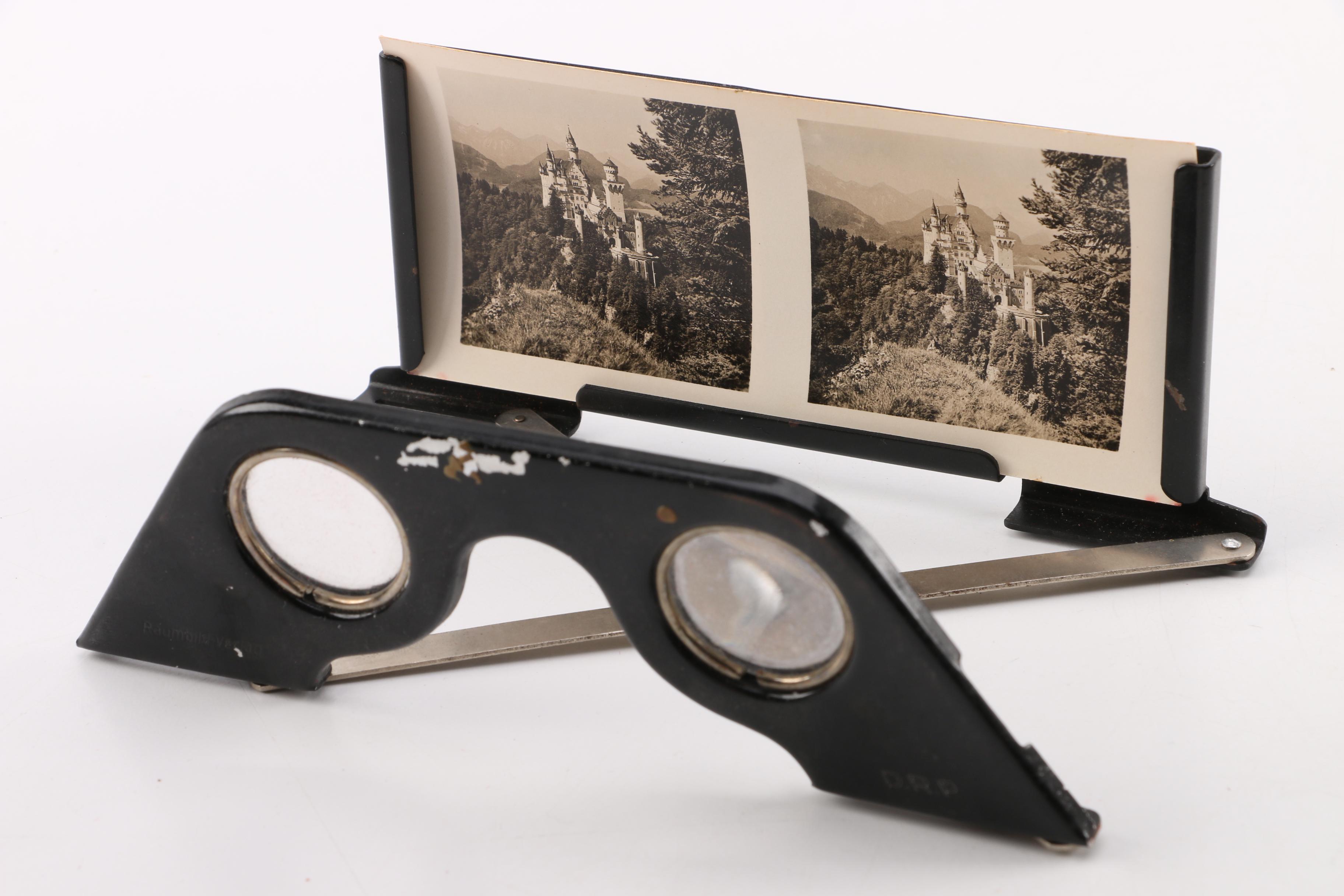 Stereoscopic Viewer and Slides