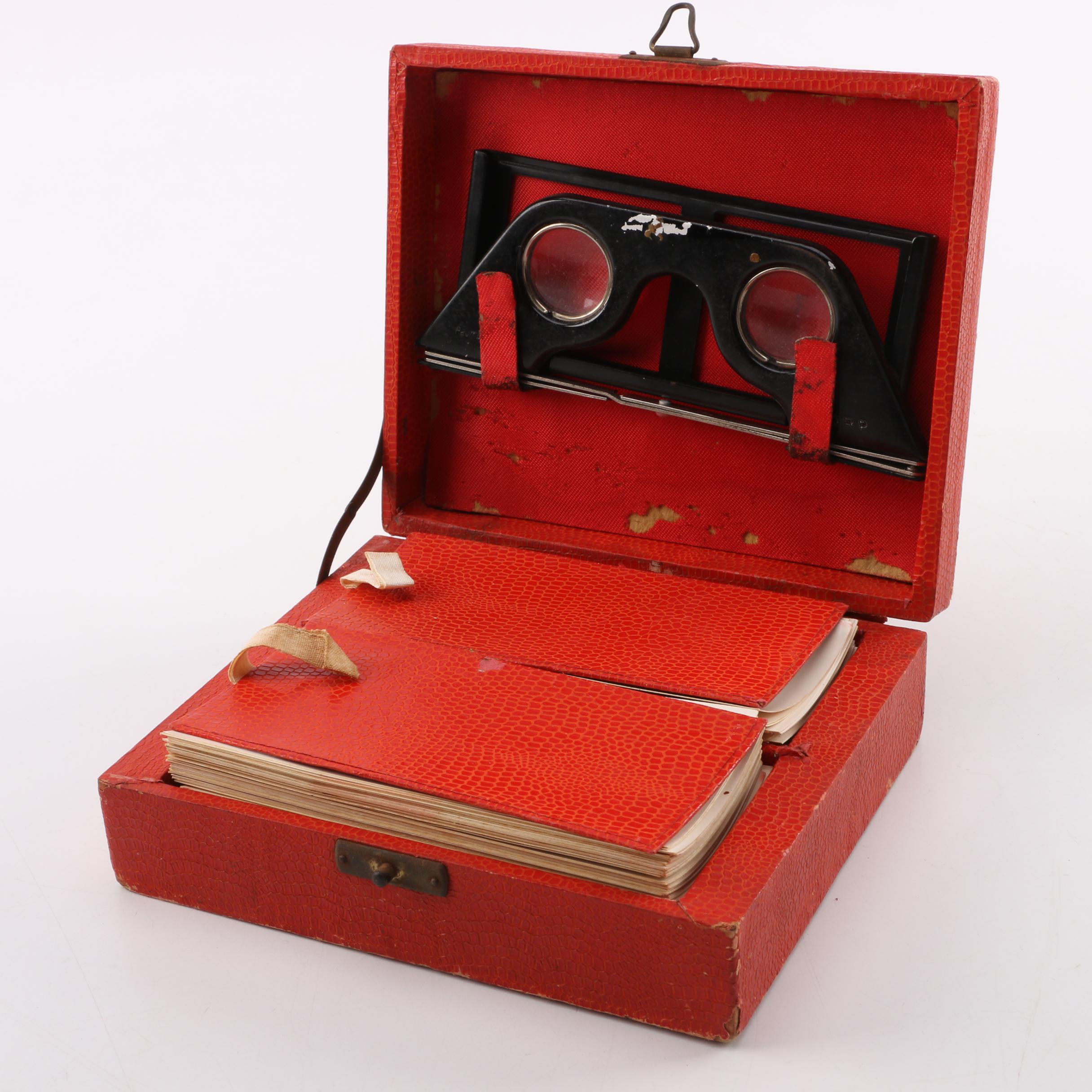 Stereoscopic Viewer and Slides