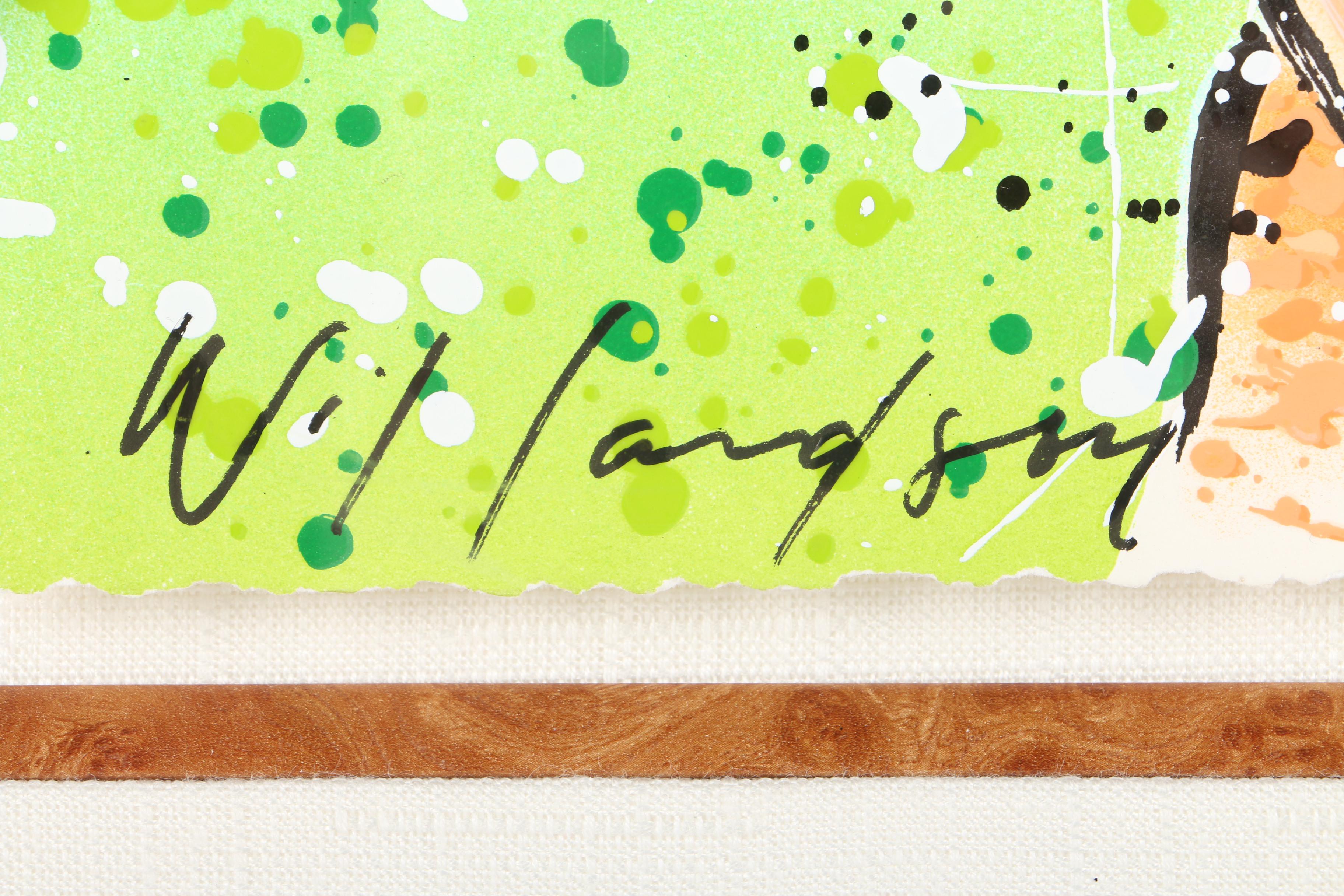 Limited Edition Serigraph After David Willardson's "The Buck Stops Here"