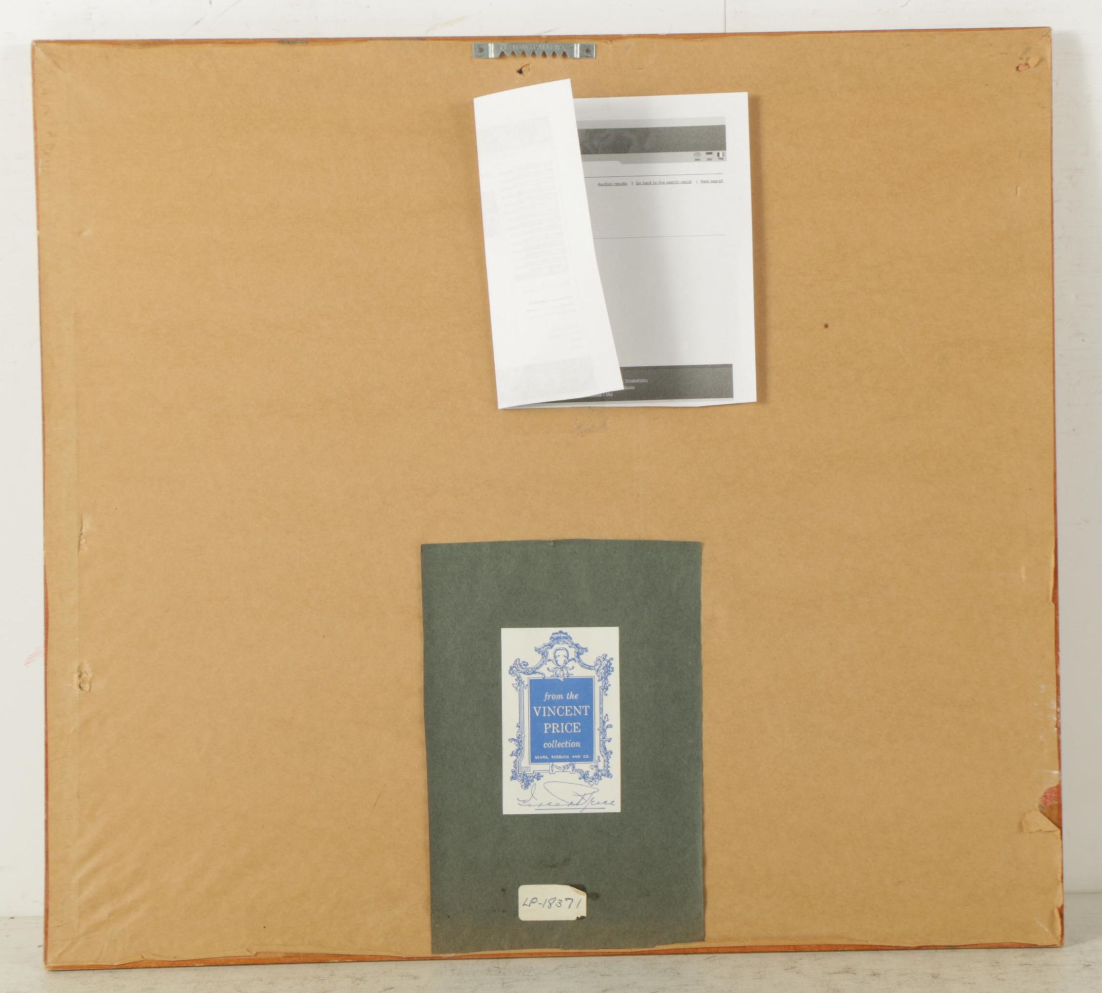 Paul Crotto Pastel Drawing of a Landscape