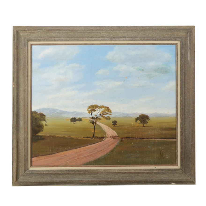 Kloan Oil Painting of a Landscape