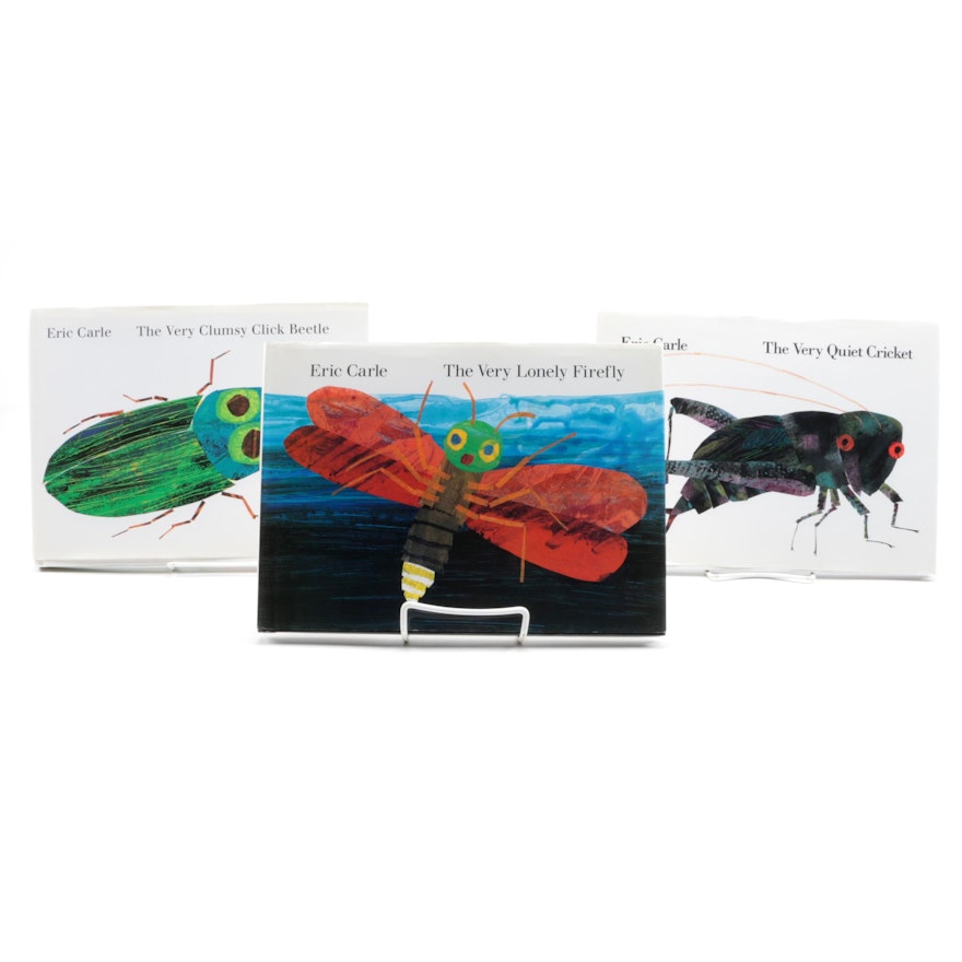 Signed Works by Eric Carle featuring Anniversary and First Editions