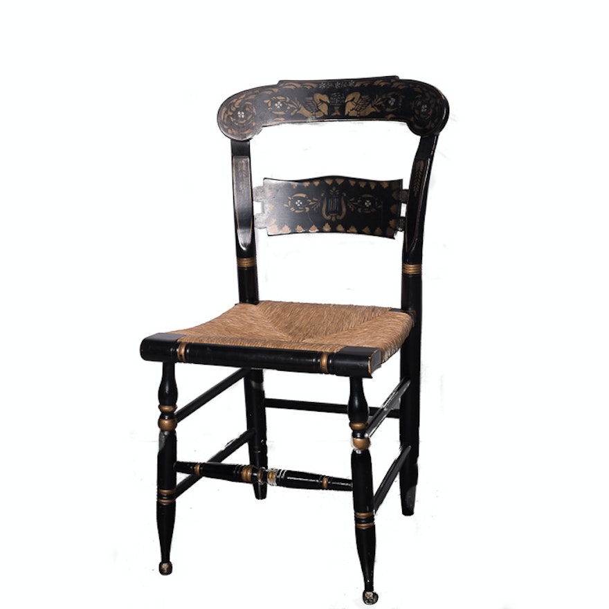 Vintage Hitchcock Style Chair by Ethan Allen
