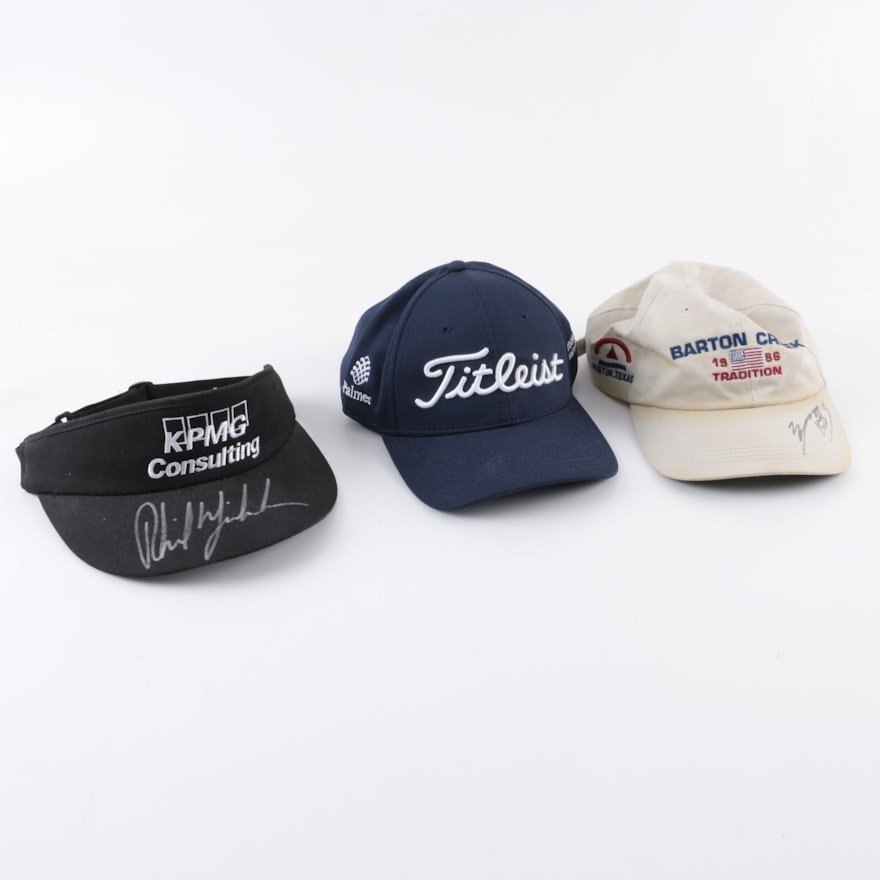 Phil Mickelson Autographed Visor