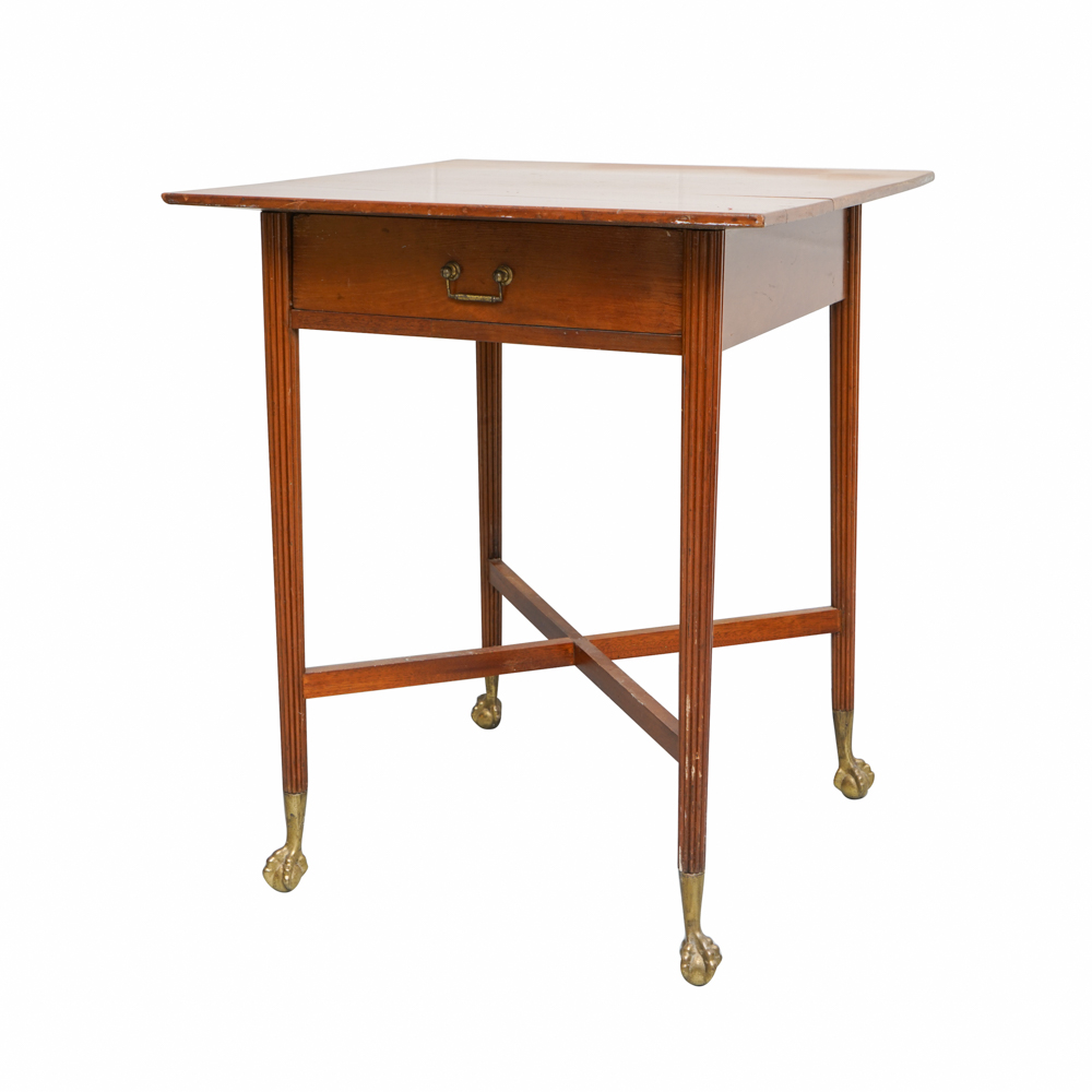 Vintage Cherry Finished End Table