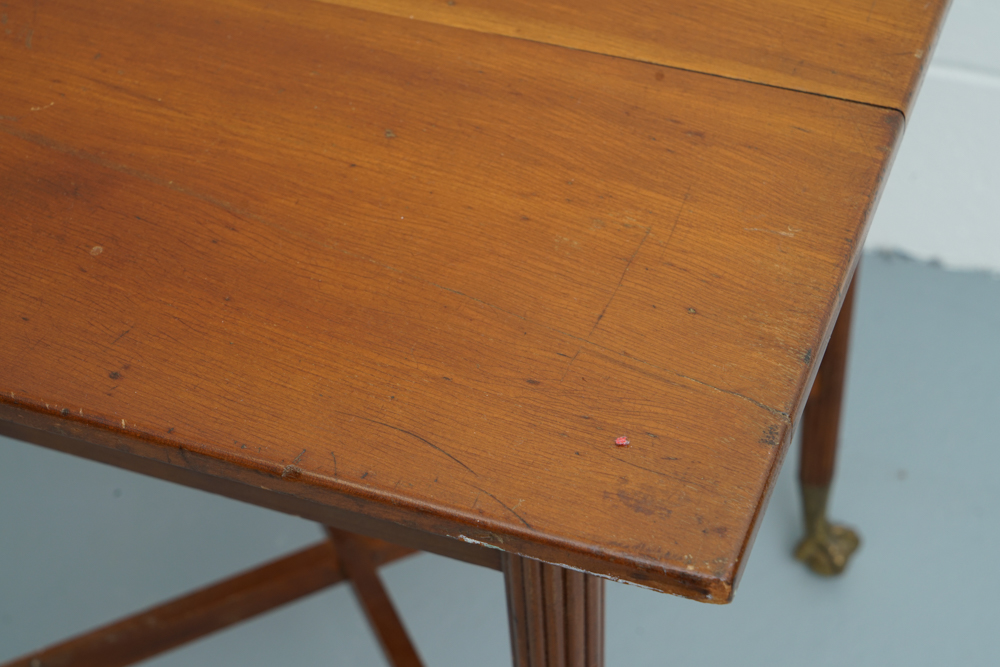 Vintage Cherry Finished End Table