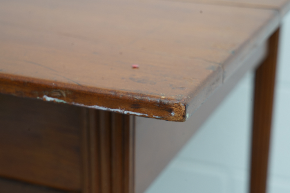 Vintage Cherry Finished End Table