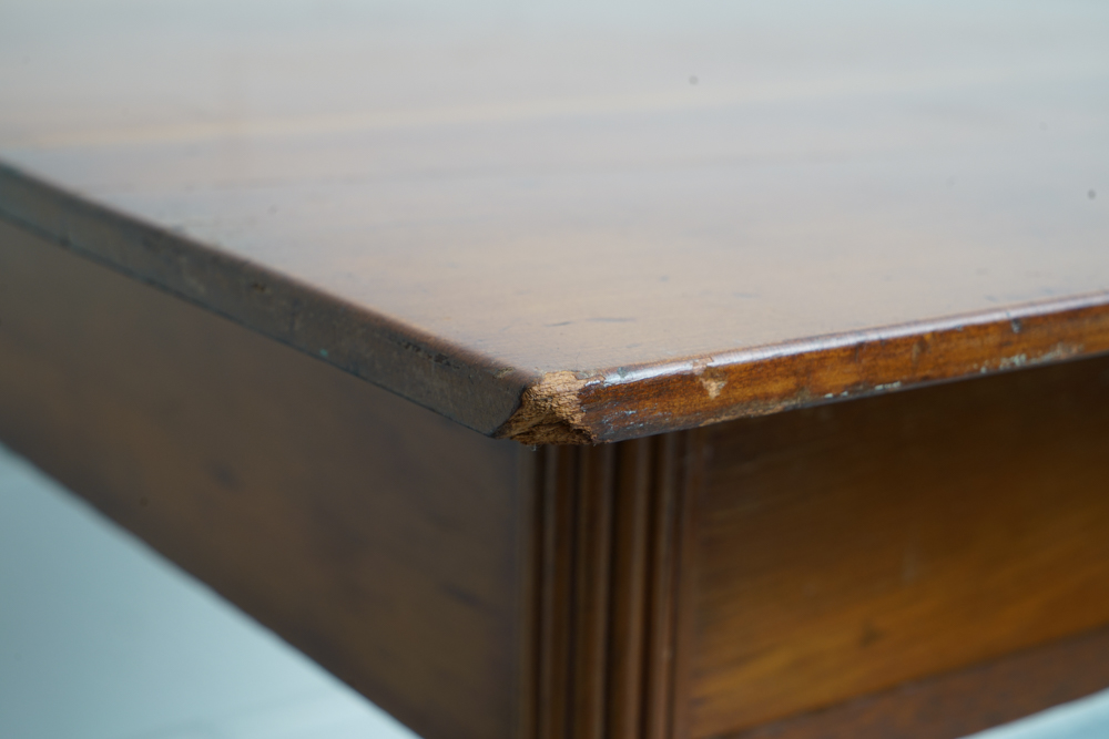 Vintage Cherry Finished End Table