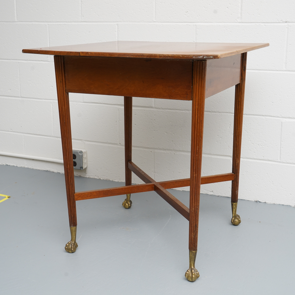 Vintage Cherry Finished End Table