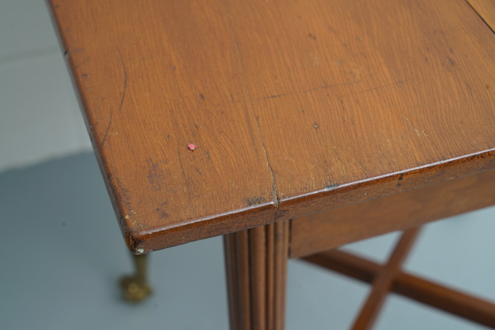 Vintage Cherry Finished End Table