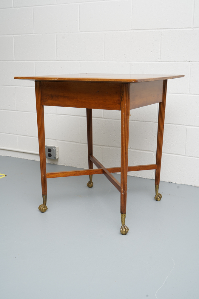 Vintage Cherry Finished End Table